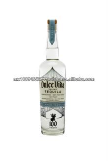 750 ml Tequila Dulce Vida Silver Glass Bottle