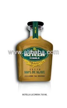 TEQUILA MEDALLA AZTECA ANEJO 100% AGAVE