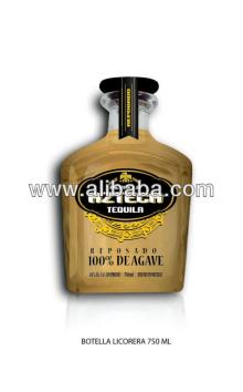 TEQUILA MEDALLA AZTECA REPOSADO 100% AGAVE