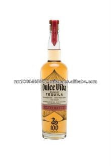 750 ml Tequila Dulce Vida Extra Aged-Anejo Glass Bottle