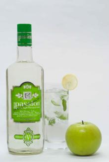 Red Passion Vodka: Green Apple.
