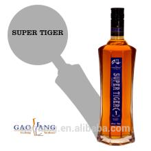 Goalong brand  custom  service super tiger whisky, scotch whisky glass