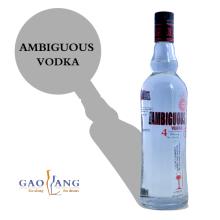 Glass vodka botlled 700ml from China with OEM service, Russian vodka high quality
