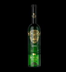 Luxurious vodka  Royal Probe  Inimitable taste,  eye -catching  bottle  design