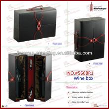  luxury   gift   box   packaging , leather package  box ,packing  box 