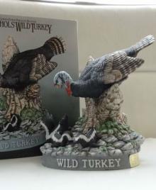 Wild Turkey Limited Edition Porcelain Decanter "Turkey and Skunk"