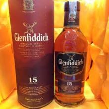 Glenfiddich 15 years  single   malt  scotch whisky