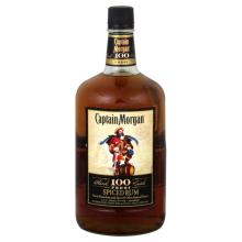 Captain Morgan 100 Proof Black Cask Spiced Rum (750ml)