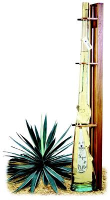 Tequila Hijos de Villa Rifle bottle