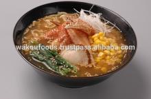 Crab miso ramen soup (AF-35) blended red and white miso and crab meat 40 g