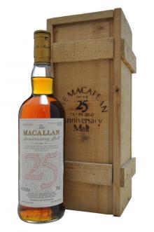 Macallan 10, 12, 18, 25 YO