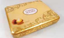 ferrero chocolate tin box