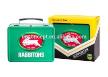 Customized designed big rectangular tin box for packaging,storage,display