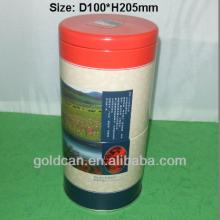 Empty tin cans,Tea coffee tin can, 2 in 1 tin can