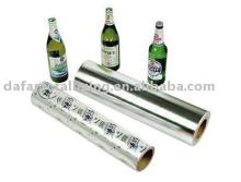 2013 new vacuum ink retention metallized paper for beer/whisky bottle label