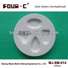 Diamond silicone 3D cake decorating mold,sugarcraft mold
