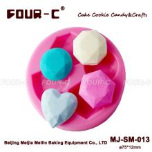 Silicone 3D cake decorating mold, chocolate mold