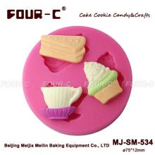 Silicone fondant cupcake mould ,cake decorating mould,liquid silicone mould