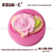 Silicone flower cup cake mould,cup cake decorating mould