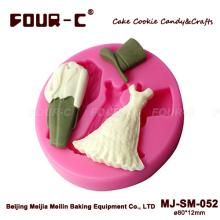 Silicone impression fondant mold, wedding cake decorating mold, fondant supplies