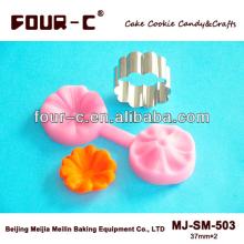 Blossom Cutter & Mould Set,cake decorating mould,cake design silicone mould