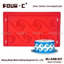Silicone 3D stencil,cake decor mold,newest cake tools