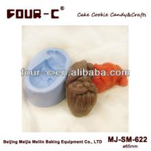 Hot selling silicone sugarcraft mold,christmas cake decorations