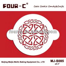 Celtic  top  cake decorating pattern, top   design  stencil,new arrivals stenciling