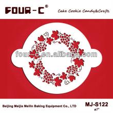 Grapevine Cake Top stencils,design stencils,classic cake decoration
