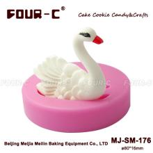 Chocolate swan silicone mould,cup cake mould,cup cake decoration