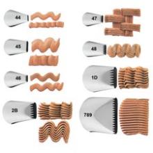 stainless steel cake decorating nozzles