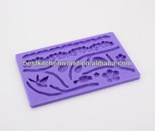 2014 New Design Flower Fondant Cake Decoration Fondant Molds