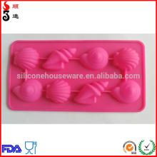 Conch Silicone Ice cube Chocolate fondant cake Mould  Bar  Tool /mold party