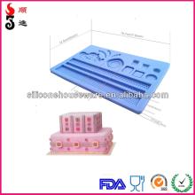 Lace Classic Pattern Shaped Silicone Mould Fondant Cake Decoration Baking Tool