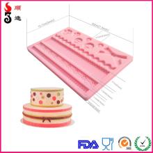 NEW Beautiful Flower Silicone Fondant Molds Sugar Paste Cake Decoration Moulds