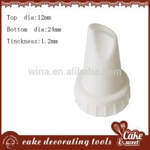 Plastic  cake  nozzle/tip, edible   cake   decoration 