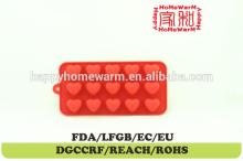 heart chocolate bar mould shaped very deep Evolution of heart cavity