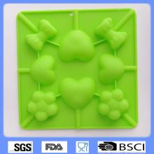 Nice Shaped Silicone lollipop molds,silicone lolly molds,lollipop candy