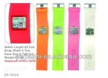 Chewing Gum  LCD  Silicone Watch Valentine Gift Watch