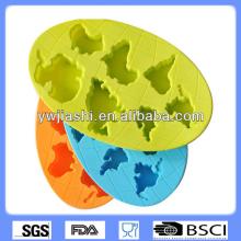 global warming silicone cake mold/silicone lace molds for cake decorating