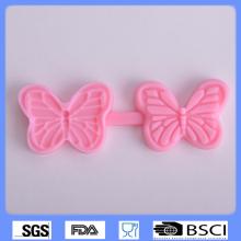 Butterfly shape Silicone cake decorating mould/silicone embosser for cakes