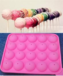 silicone chocolate mold lollipops/ moldes de chocolate /cake decoration