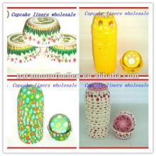 Wholesale Party Celebrations baking muffin Cupcake Greaseproof paper cup case liner cake decorating