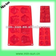Food grade silicone cake mould/cake decorating dolls