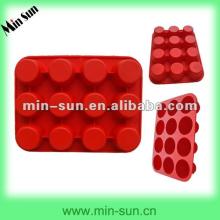 Food grade silicon bakeware/cake decoration cake moulds/custom shaped cake pans
