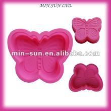 High quality silicone butterfly cake pan/cake decorating dolls