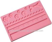  Disney  Approved Factory SDM-1201 FDA/LFGB Custom Silicone Cake Decorating Molds