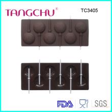 Smiley chocolate lollipops shaped mold silicone  baking   utensil s