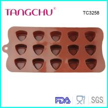 Triangle chocolate jelly silicone cake decorating moulds