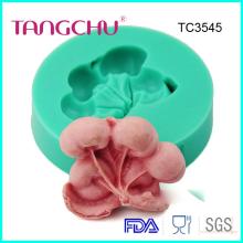 Silicone fondant cherry jelly cake decoration